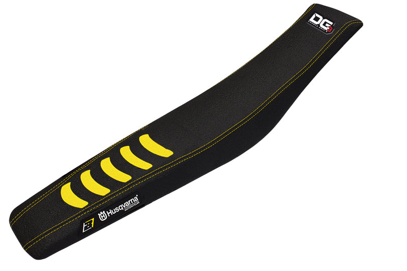 Funda de asiento Blackbird Doble agarre 3 Husqvarna negro/amarillo 1620H BLACKBIRD 1620H