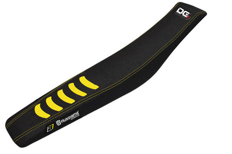 Funda de asiento Blackbird Doble agarre 3 Husqvarna negro/amarillo 1622H BLACKBIRD 1622H