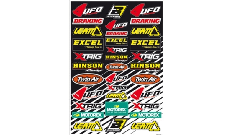 Kit Adhesivos Blackbird sponsor 5076B BLACKBIRD 5076B