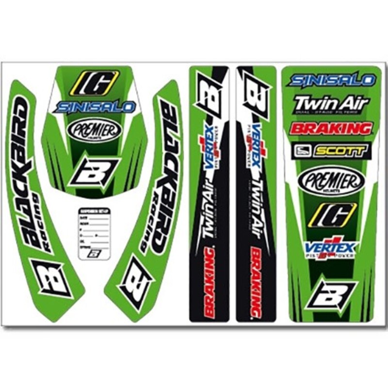 Kit Adhesivos Blackbird Standard Kawasaki 5428 BLACKBIRD 5428