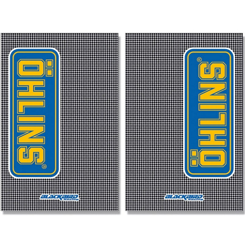 Adhesivos de horquilla Blackbird look carbono Ohlins 5015O BLACKBIRD 5015O
