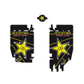 Adhesivos para rejillas de radiador Blackbird Rockstar Energy Suzuki A302L BLACKBIRD A302L