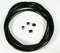 Junta de goma para pantallas MRA, negro, (2 metros y 6 abrazaderas) MRA 4025066135172