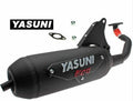 Escape tipo original Yasuni Minarelli Horizontal AC/LC 2T Aerox / Jog / SR TUB010 YASUNI TUB010