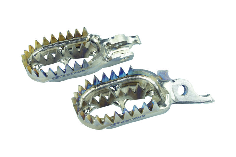 Estriberas de Titanio SCAR Kawasaki S3516 SCAR S3516