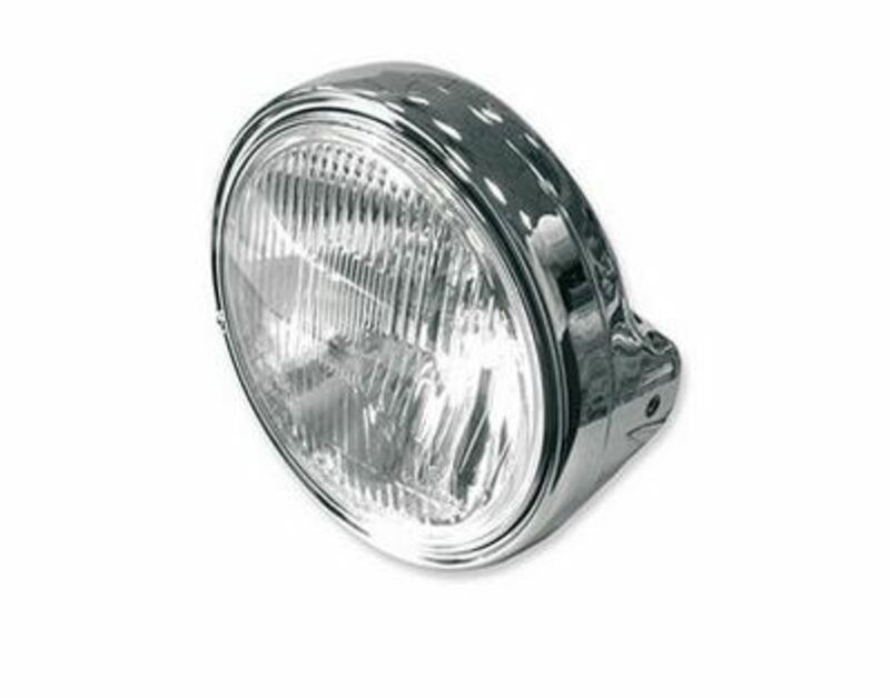 Faro delantero universal BIHR cromado V PARTS 7275