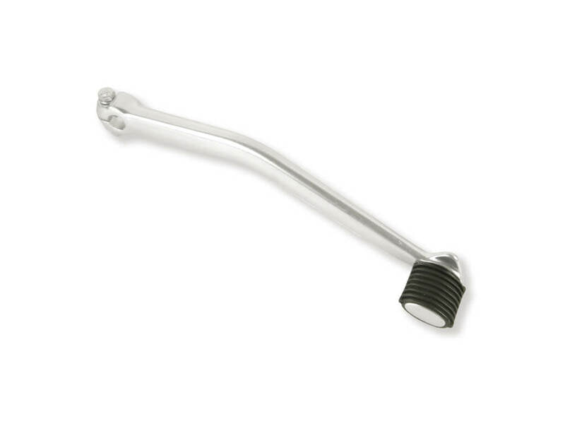 Pedal arranque aluminio con goma Vespa PX 125/150/200, P200E, Cosa, DN/DS, Iris V PARTS P150X-R