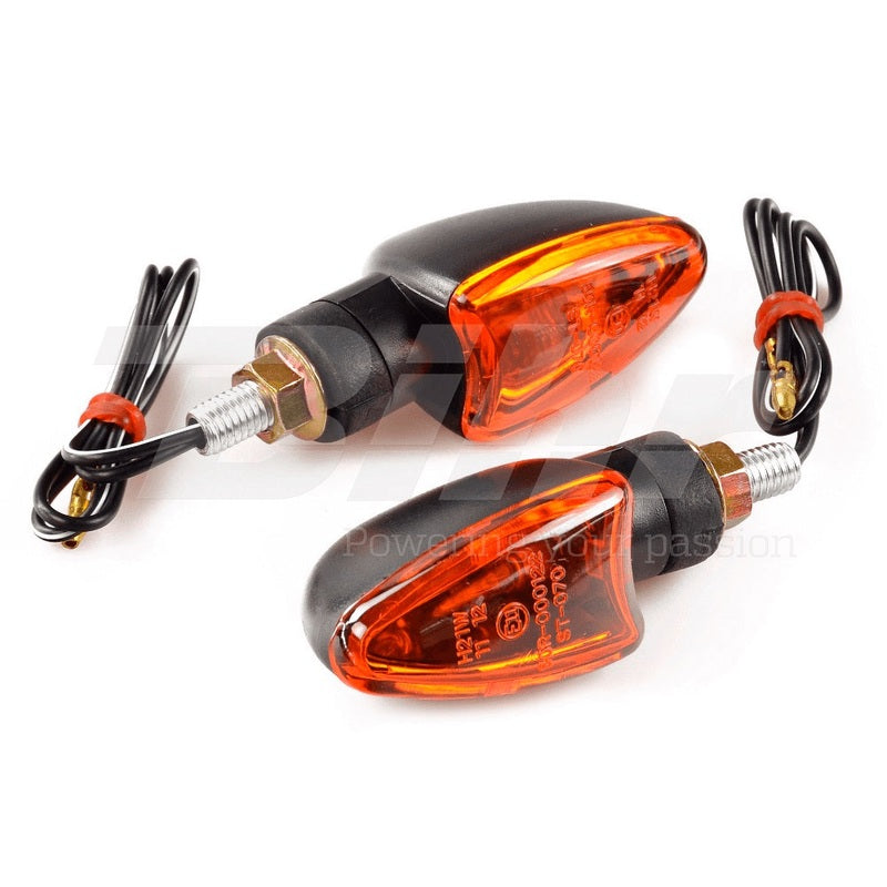 Juego intermitentes universales brazo flexible corto 12V21W V PARTS ST-070S-SET