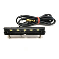 Luz de matricula LED V Parts Universal con tornillos 12V0.5W 68,5x15mm V PARTS ST-70018ALEDE