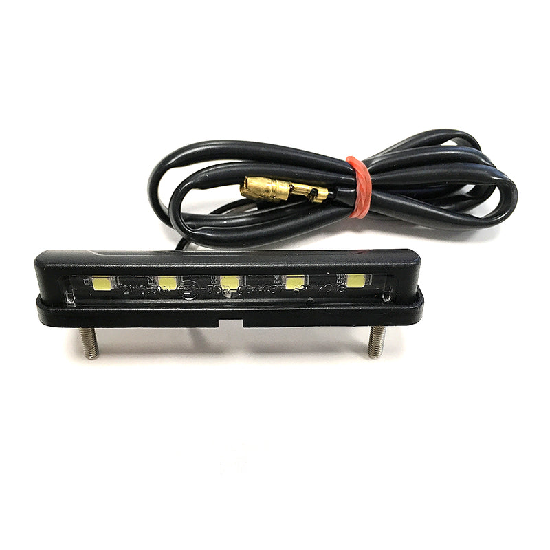 Luz de matricula LED V Parts Universal 12V0.5W 68,5x15mm V PARTS ST-70018LEDE
