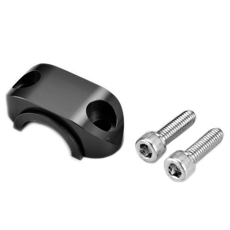 Abrazadera superior soporte maneta con goma ART negro ART ASOT-232-BK