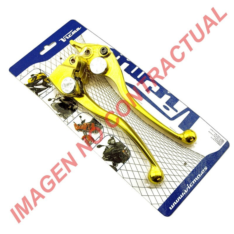 Juego de manetas oro V PARTS 618C+618B-G