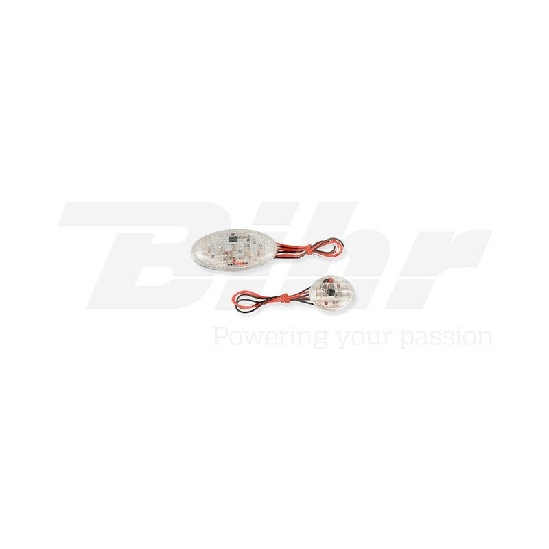 Piloto Flash mini 1 F. Laser led Azul V PARTS YM-1816-BL