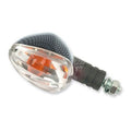 Juego de intermitentes universales V PARTS brazo corto - Carbono / Ambar V PARTS ST-6146S-2