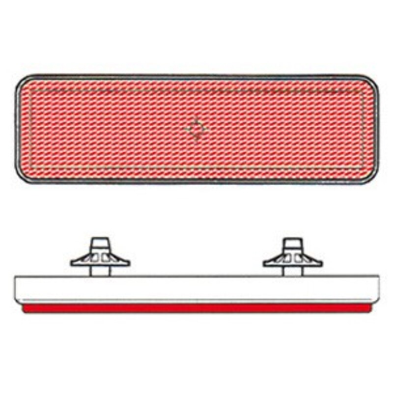 CATADIOPTRICO RECTANGULAR TRASERO V PARTS R004-R
