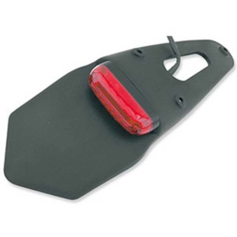 Portamatrículas universal Enduro rojo 5 leds V PARTS YM-2889E-1