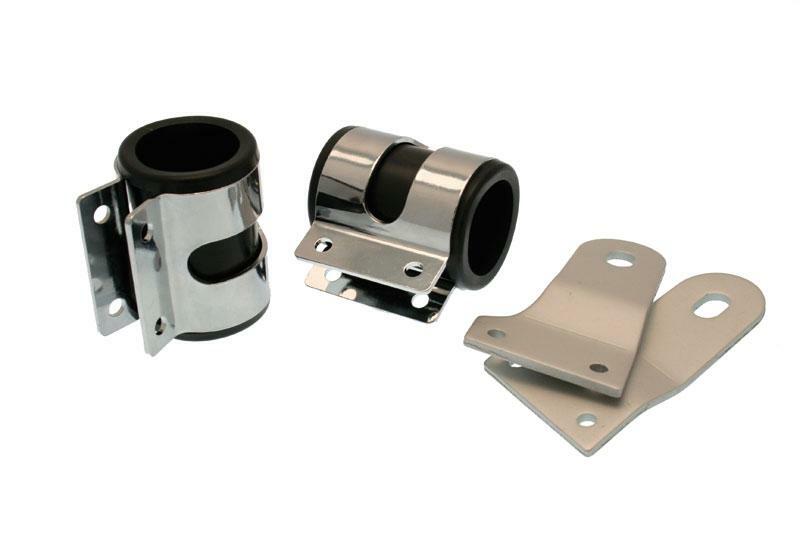 Soportes de faro delantero 35/36MM Largo 90MM BIHR A05-00061