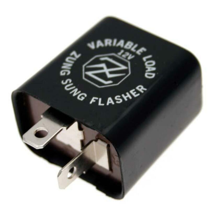 Relé para intermitentes LED 12V21W 2 polos BIHR 208-012