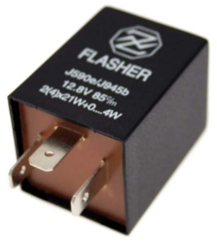Relé para intermitentes LED 12V21W 3 polos BIHR 208-016