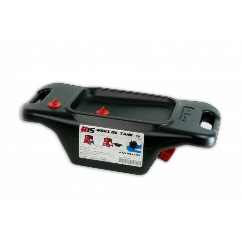 Bandeja recogida aceite Negro 5L RACETECH R15 MX RACETECH R-R15TANKNR01