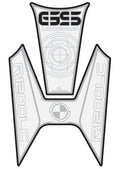 Protector de depósito Motografix R1200GS blanco MOTOGRAFIX TB017W