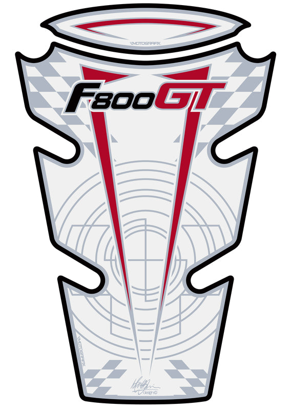 Protector de depósito Motografix F800GT blanco MOTOGRAFIX TB018W