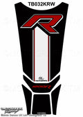 Protector de depósito Motografix BMW R1200R 5 piezas negro blanco rojo MOTOGRAFIX TB032KRW