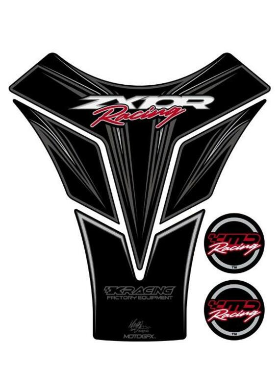 Protector de depósito Motografix ZX10R Negro MOTOGRAFIX TK015K