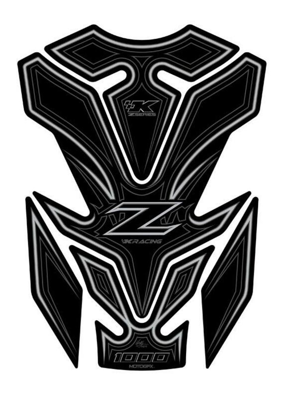 Protector de depósito Motografix Z1000SX negro MOTOGRAFIX TK016K