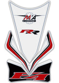 Protector de depósito Motografix MV AGUSTA F4RR 3 piezas blanco MOTOGRAFIX TM004W