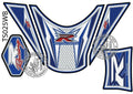 Protector de depÃ³sito Motografix GSX-R1000 blanco/azul MOTOGRAFIX TS025WB