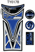 Protector de depósito Motografix YZF-R125 azul MOTOGRAFIX TY017B