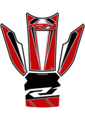 Protector de depósito Motografix YAMAHA YZF-R1 4 piezas blanco/Rojo MOTOGRAFIX TY026R