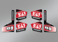 Kit adhesivos Yoshimura Para RS9 YOSHIMURA US RS9-NB004