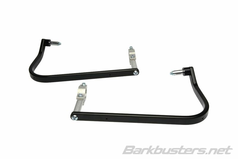 Soportes de aluminio Barkbusters Fijación de doble anclaje Color negro BARKBUSTERS BHG-054-00-NP
