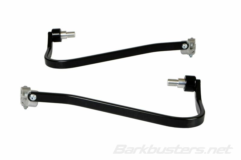 Soportes de aluminio Barkbusters Fijación de doble anclaje Color negro BARKBUSTERS BHG-068-00-NP