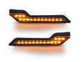 Kit intermitentes LED luz ambar, paramanos Barkbusters JET, VPS,STORM BARKBUSTERS LED-001-02-AM