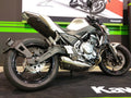 Portamatrículas a la rueda Kawasaki Z650 negro ACCESS DESIGN SPLRK015