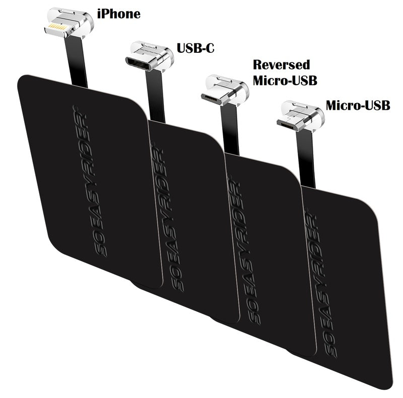 Sistema de carga invertido por inducción SO EASY RIDER Micro USB SO EASY RIDER QI-REC-MICRO-A