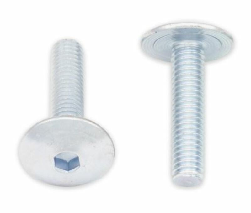 Tornillos cabeza redonda plana BOLT M6 x 1,00 x 25mm BOLT 024-90625