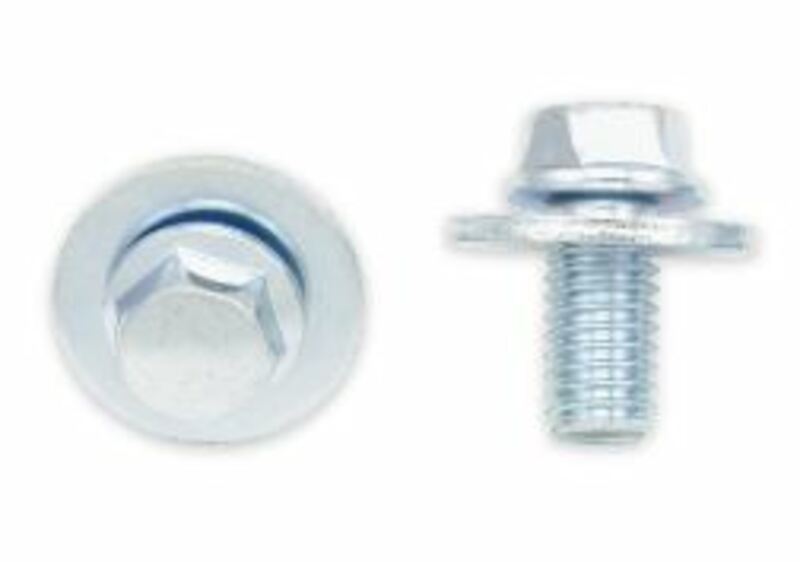 Pack de 10 Tornillos Bolt cabeza hexagonal M6X12 M6X1X12 - Cabeza 8MM BOLT 024-11612