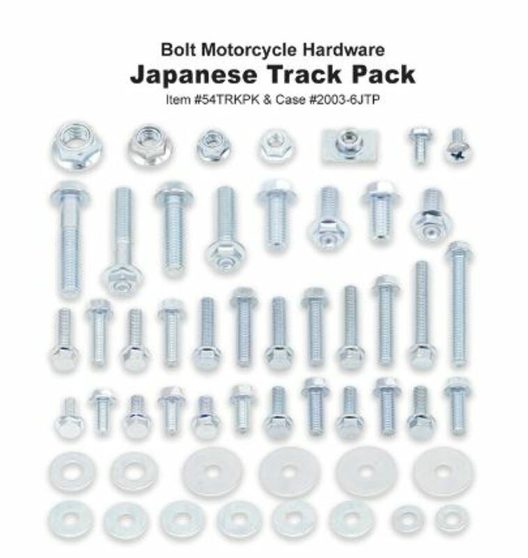 Kit de tornillería Bolt Track Pack II HONDA-KAW-SUZ-YAM BOLT 2003-6JTP
