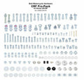 Pack tornillería Bolt Pro Honda para CR/CRF 00- BOLT 2008-CRFPP