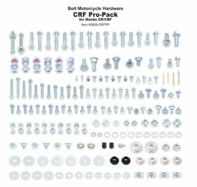 Pack tornillería Bolt Pro Honda para CR/CRF 00- BOLT 2008-CRFPP