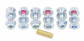 Pack de 6 Tornillos de corona Bolt Plata - cabeza Hexagonal BOLT 2008-HS.S