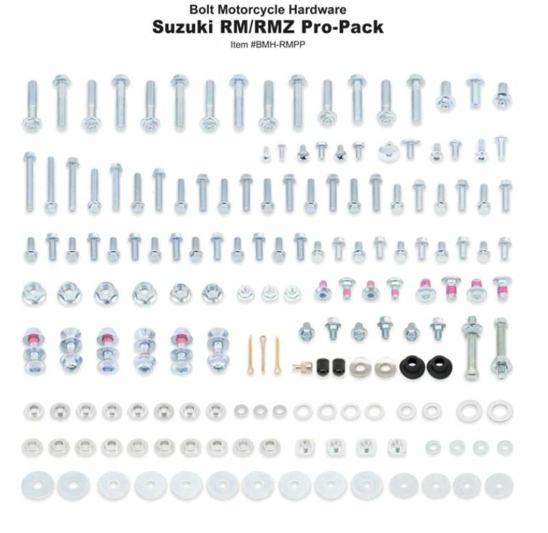 Pack tornillería Bolt Pro Suzuki para RM/RMZ 01- BOLT BMH-RMPP