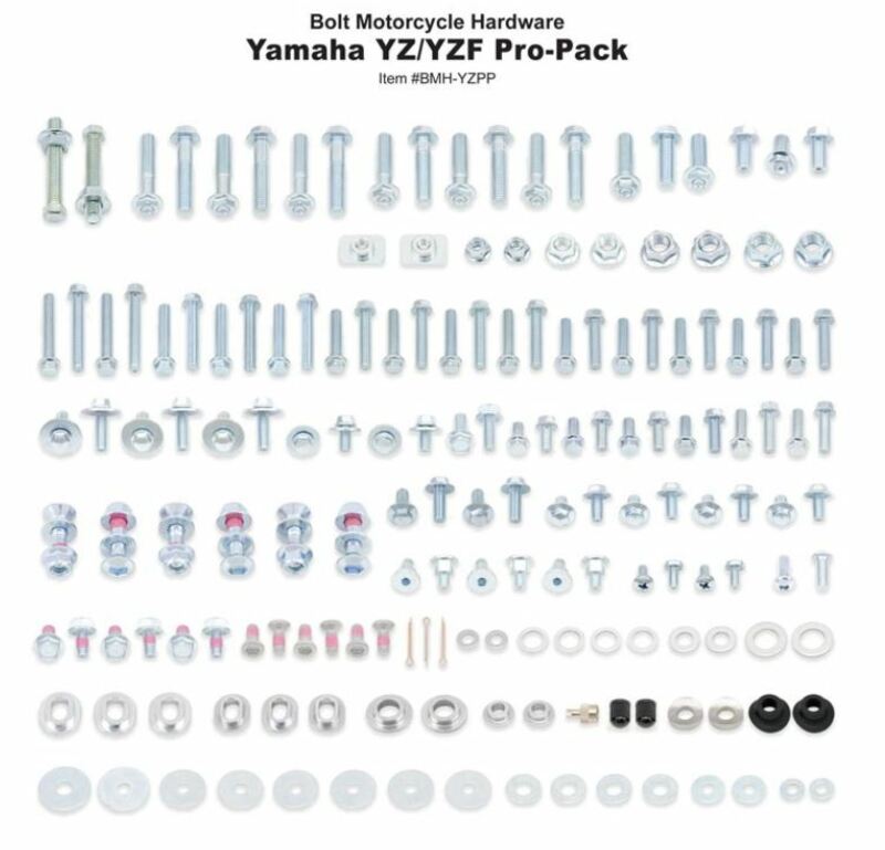 Pack tornillería Bolt Pro Yamaha YZ/YZF 03-13 BOLT BMH-YZPP