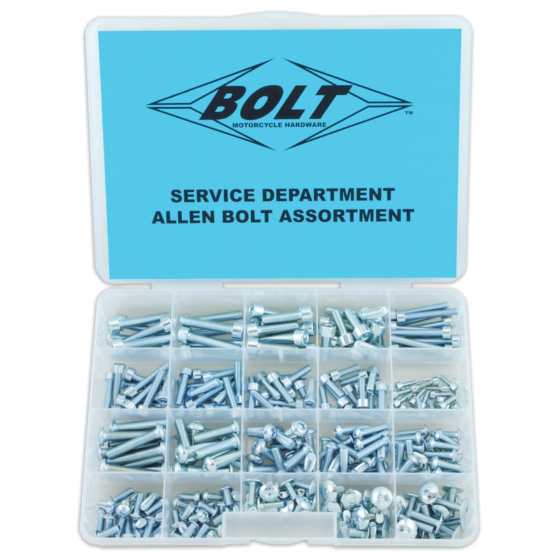 Maleta tornillos BTR BOLT Motor y carenados 318 piezas BOLT SVCALLEN