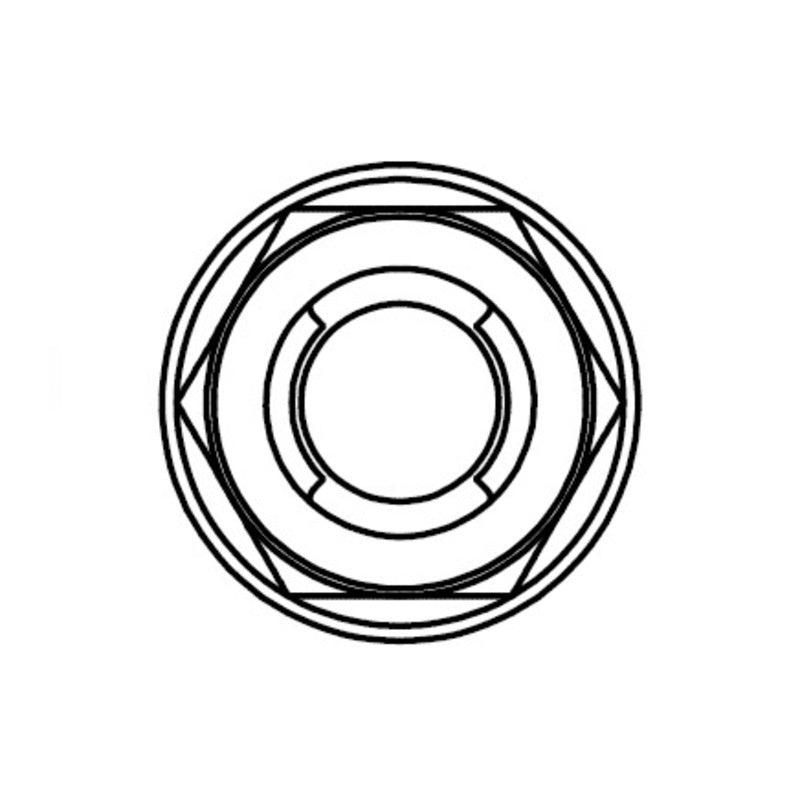 Tuerca fuji con brida BOLT M6 x 1,00 x 10mm BOLT 021-30610