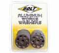 Pack de 10 Arandelas de aluminio Bolt ØINT 6MM / ØEXT 25MM BOLT 2009-AWW.25
